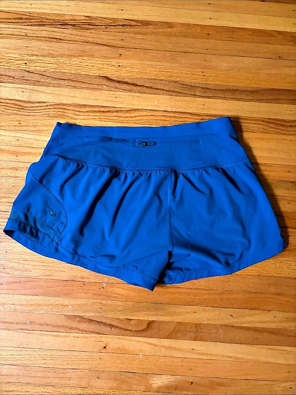 Lululemon Speed Up High-Rise Lined Short 4" Blue